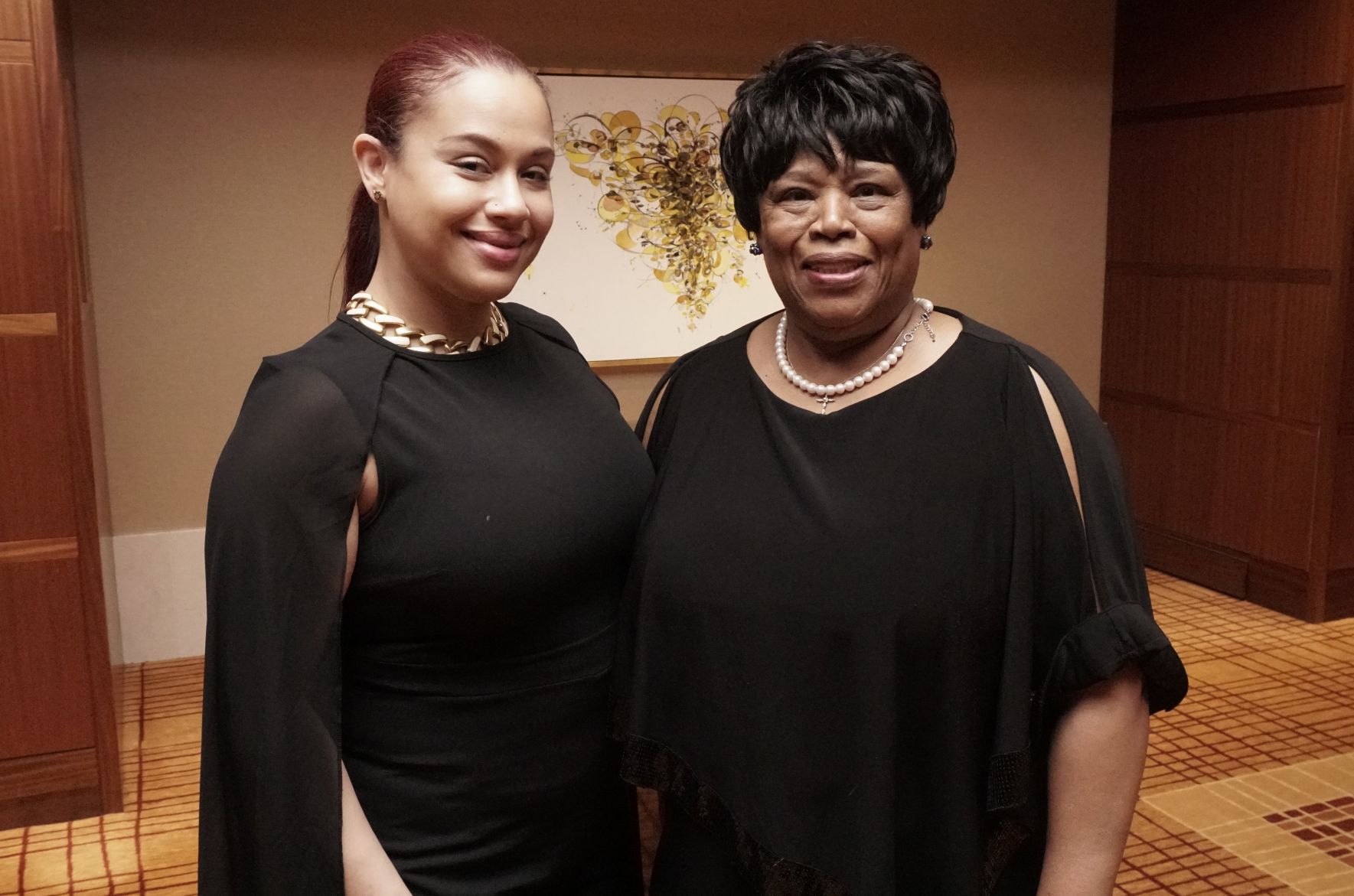 Andrea Livingston and Florence Pullen
